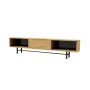Szafka RTV-68 Drewno Lite Dąb Loft Lakier Rozmiary od 100 cm do 200 cm PREMIUM